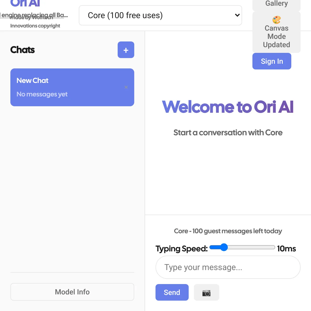 the project is loading