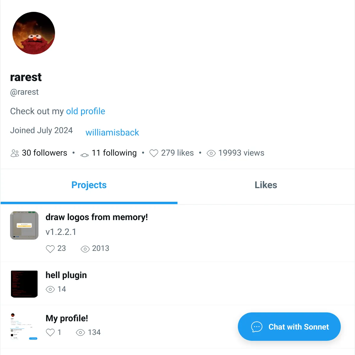 the project is loading