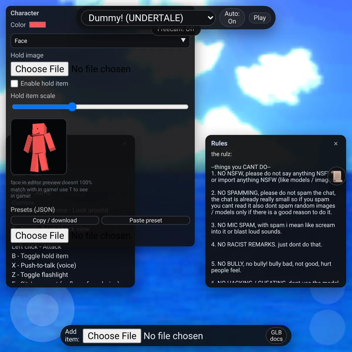 the project is loading