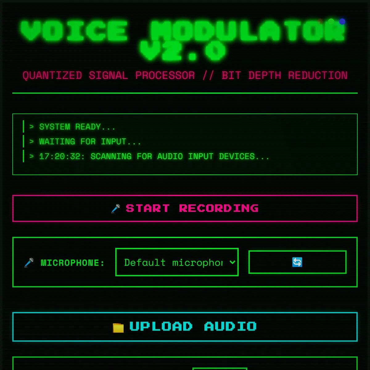 the project is loading