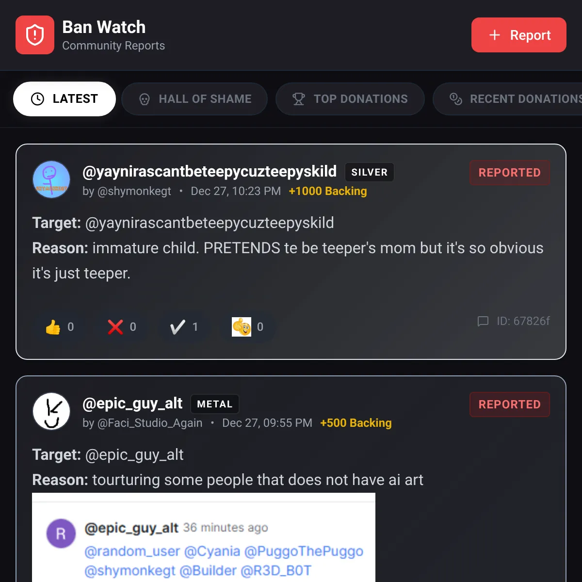 the project is loading