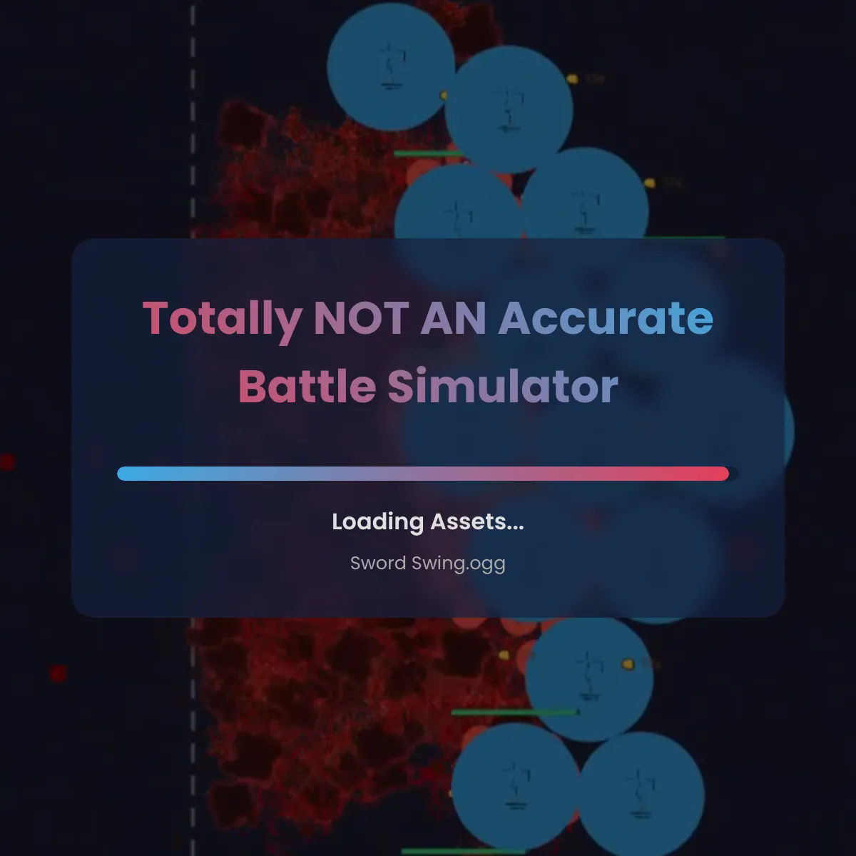 the project is loading