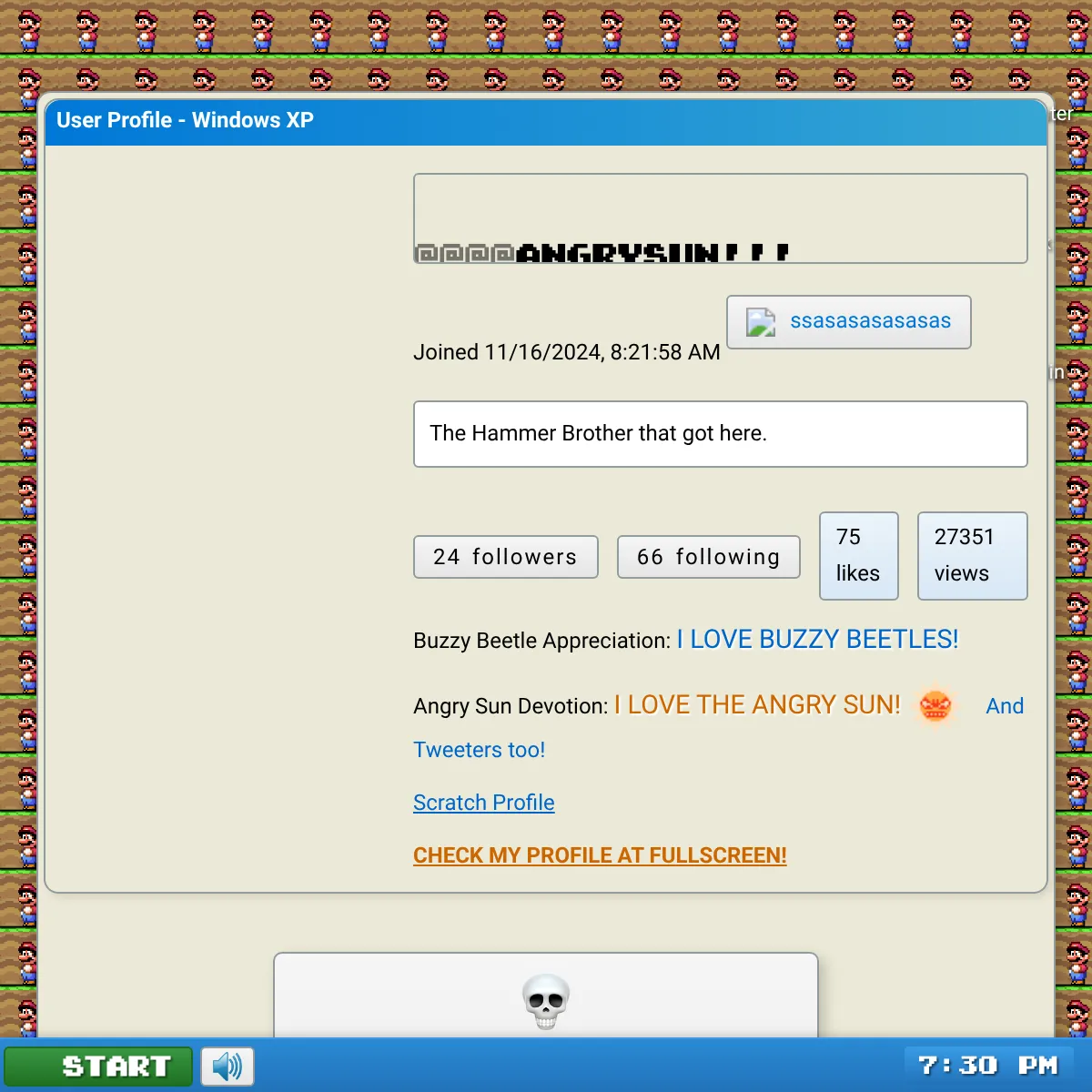 the project is loading