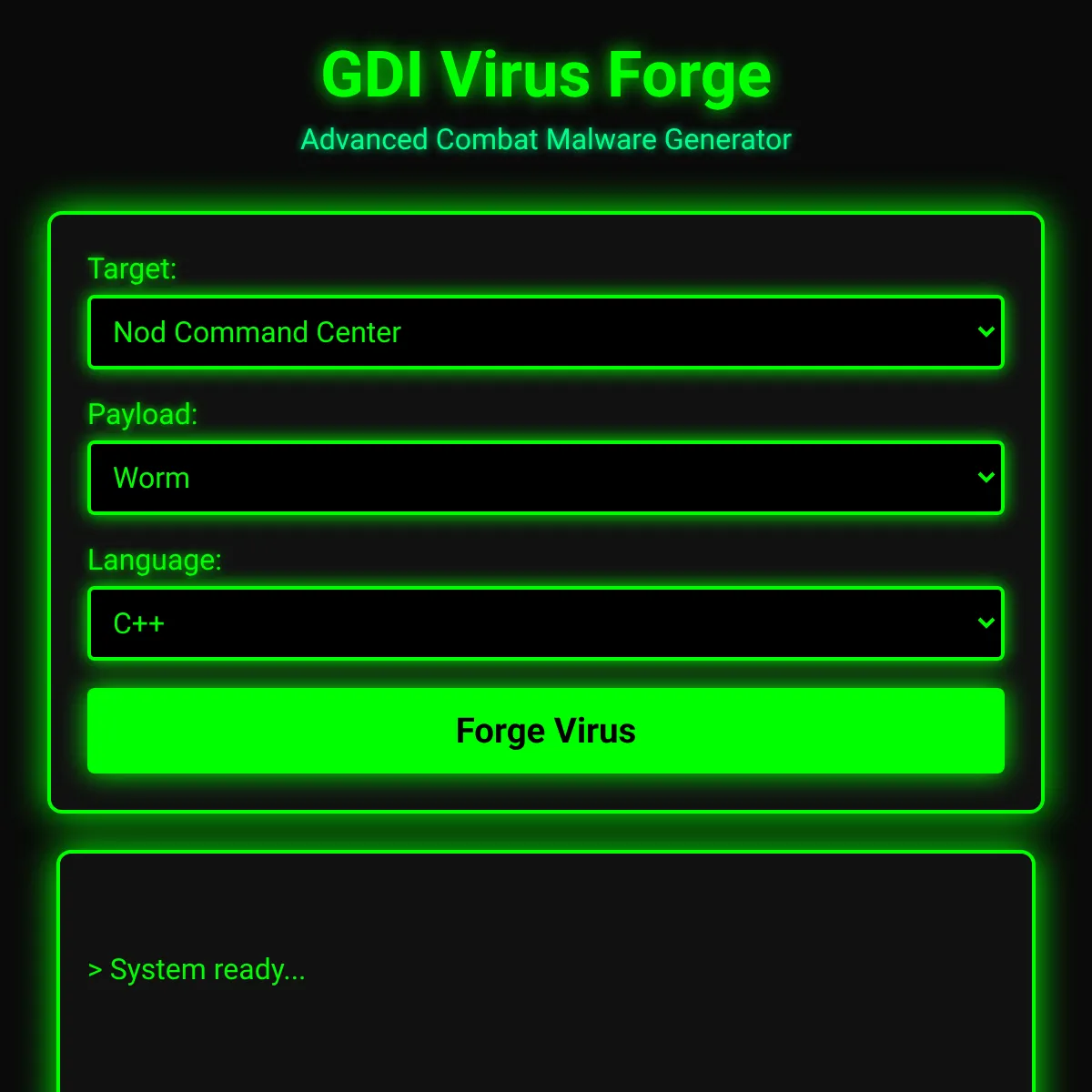 the project is loading