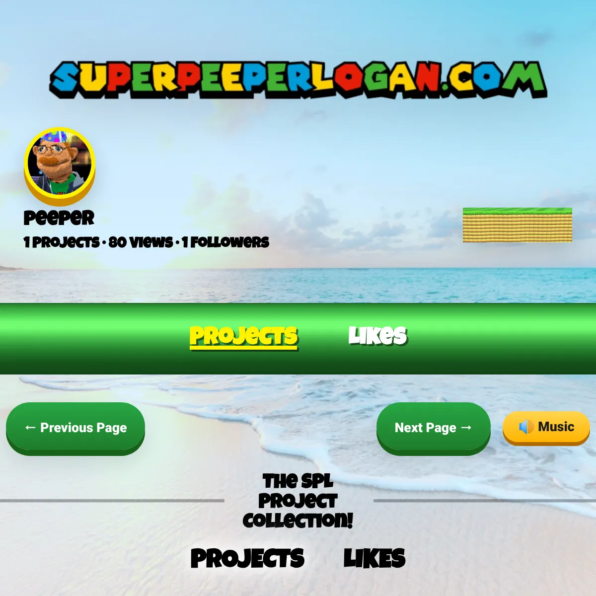 the project is loading