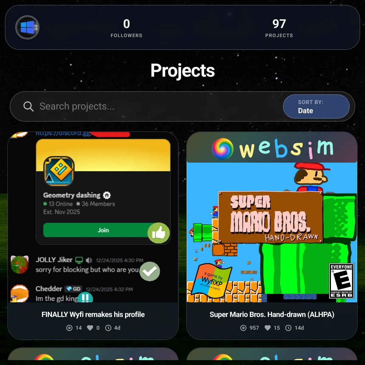 the project is loading