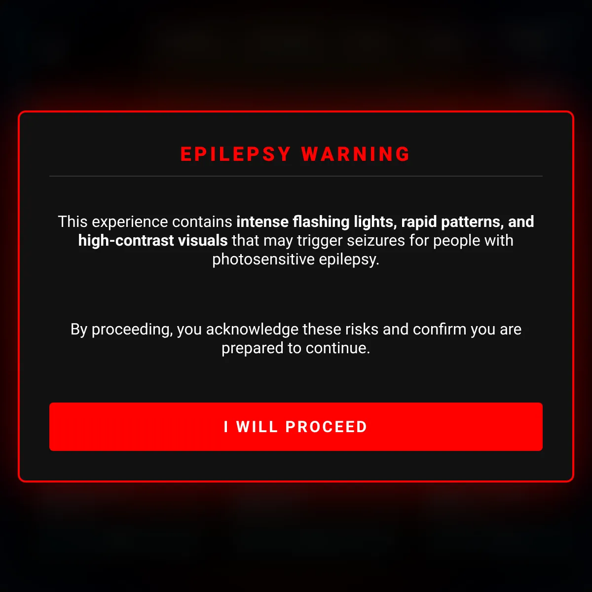 the project is loading