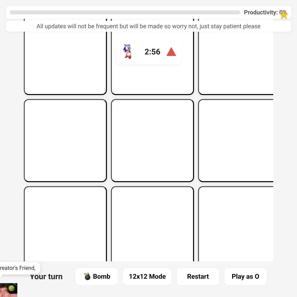 the project is loading