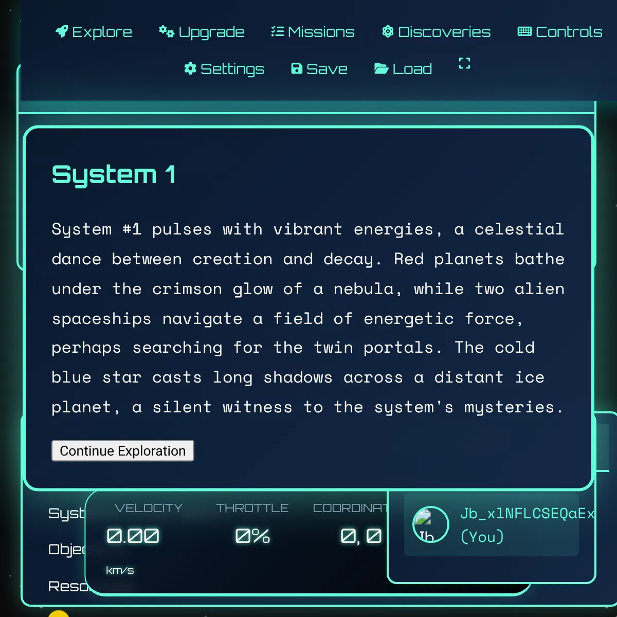 the project is loading