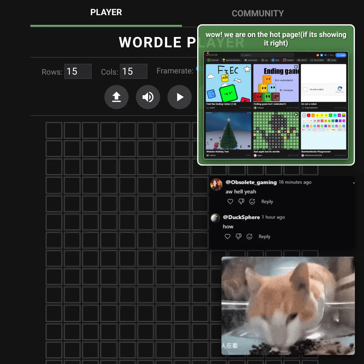 the project is loading