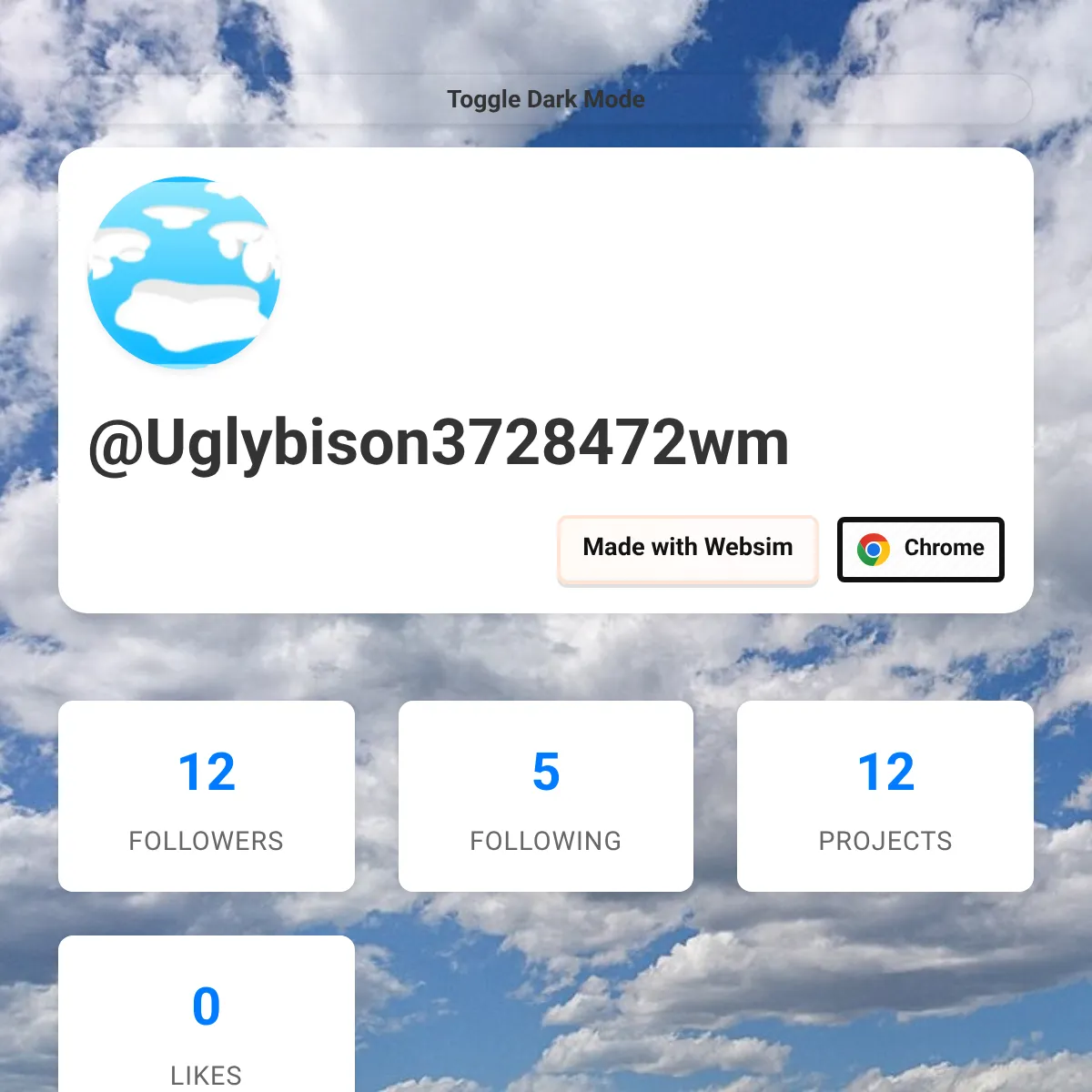 the project is loading