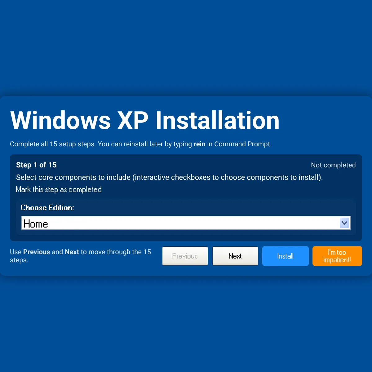 Windows XP Simulator with AI Internet