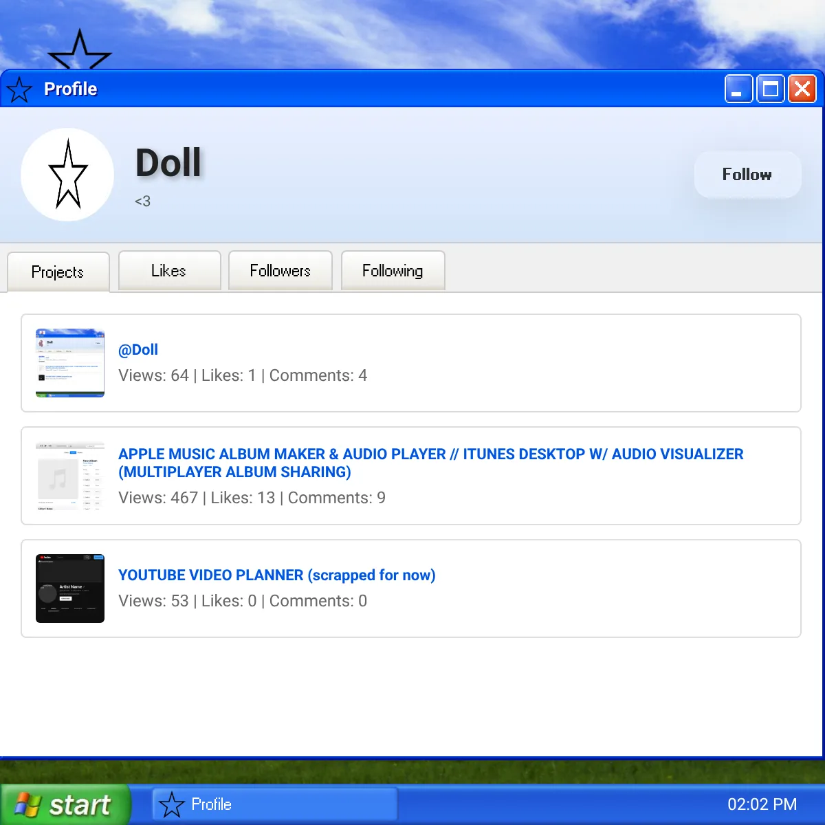 the project is loading