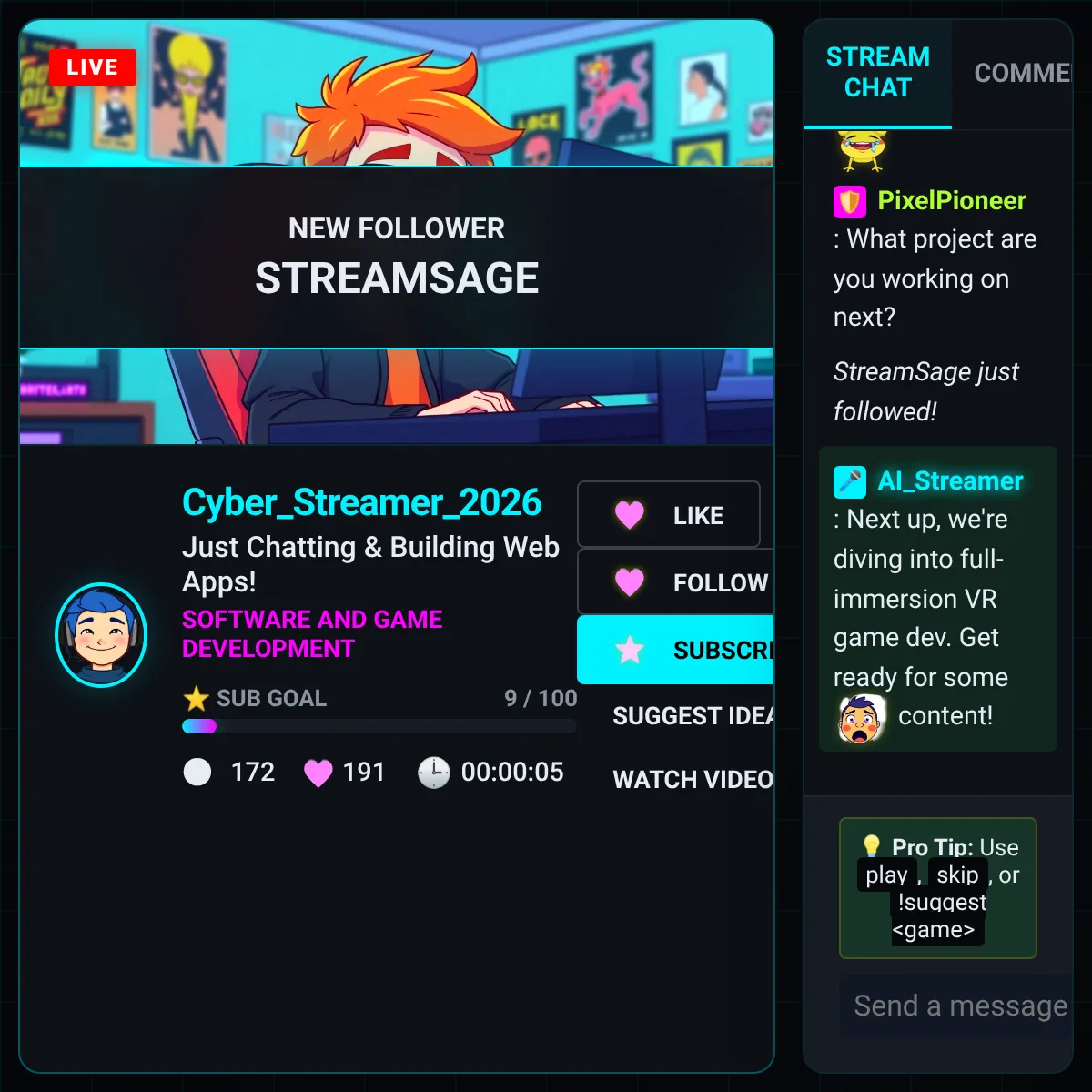 the project is loading