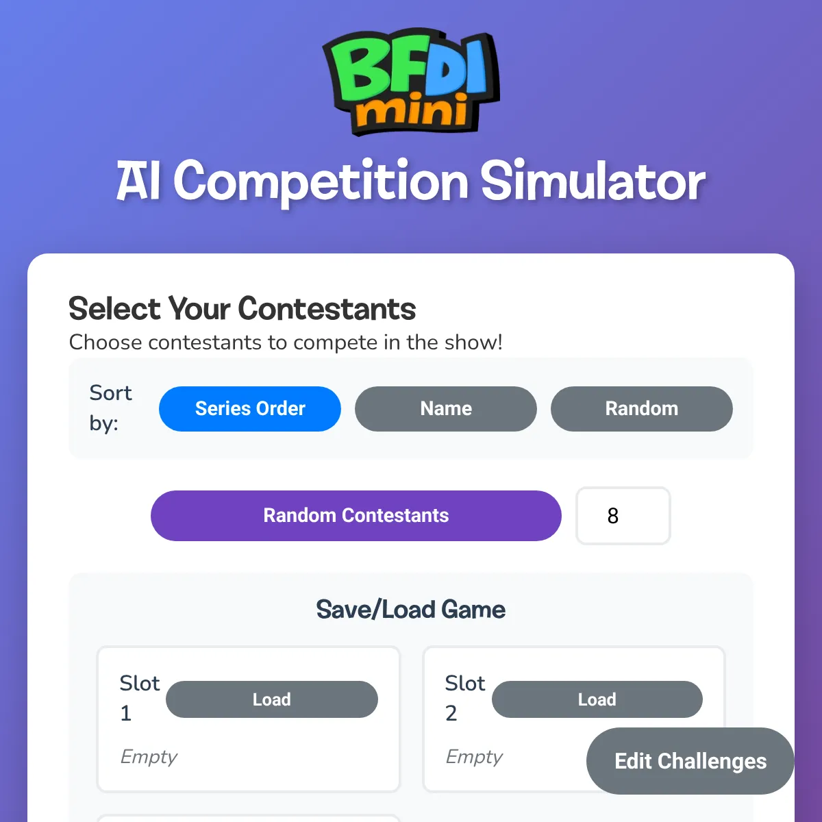 the project is loading