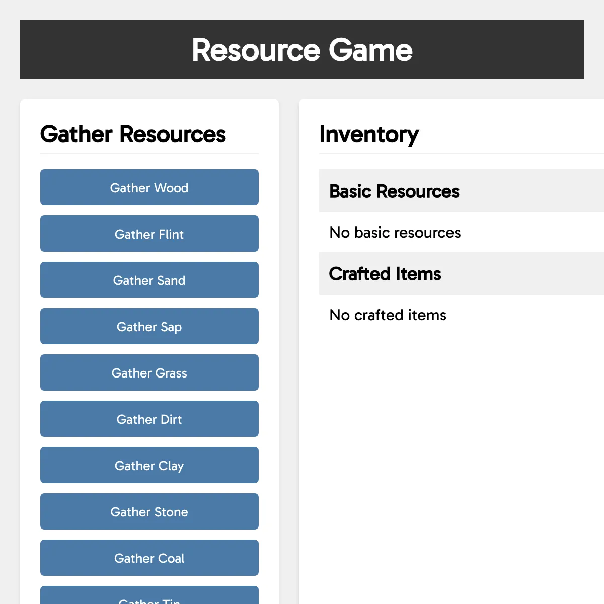 the project is loading