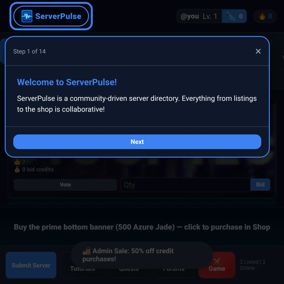 the project is loading