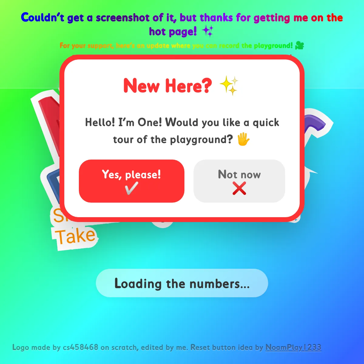 Numberblocks Playground Simulations Take