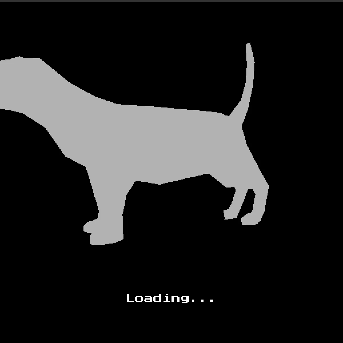 the project is loading