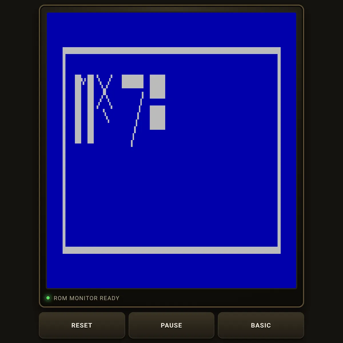 1978 MicroVision2 Emulator