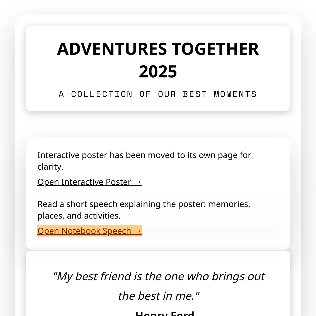 the project is loading