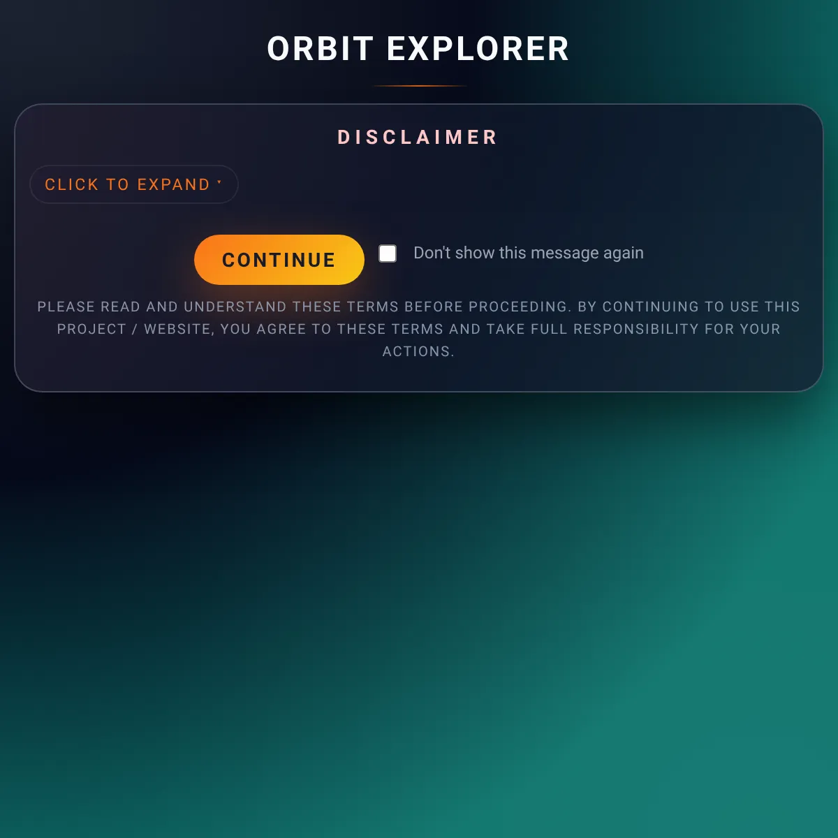 the project is loading