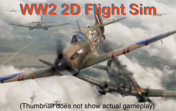 WW2 2D Flight Simulator