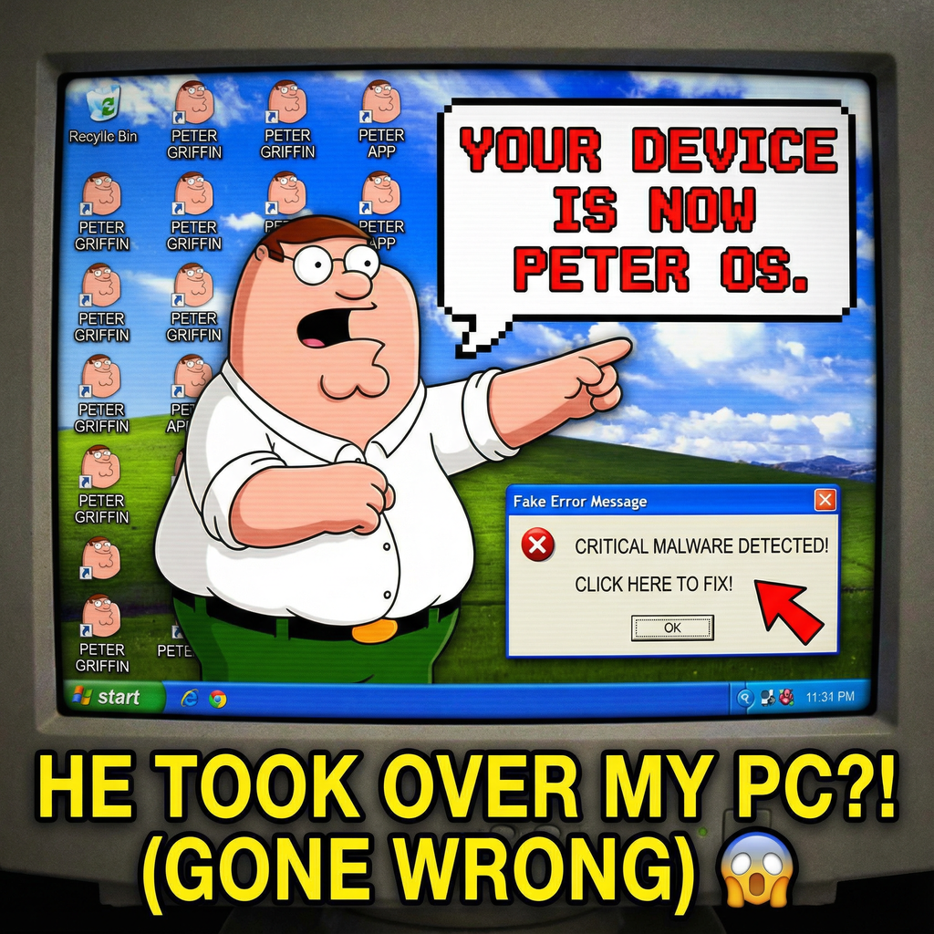 PETER-OS v1.0 - SYSTEM COMPROMISED
