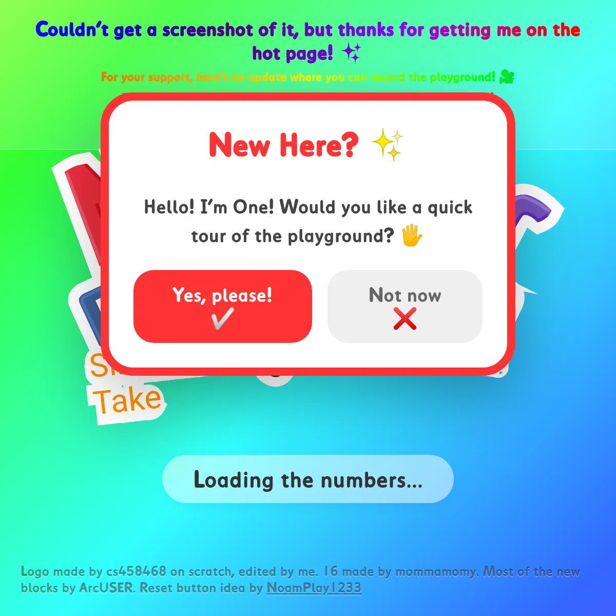 Numberblocks Playground Simulations Take