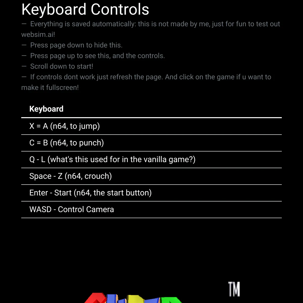 the project is loading