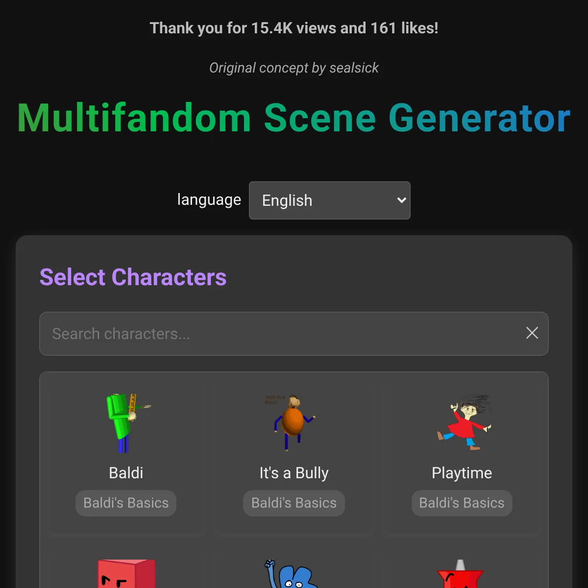 the project is loading