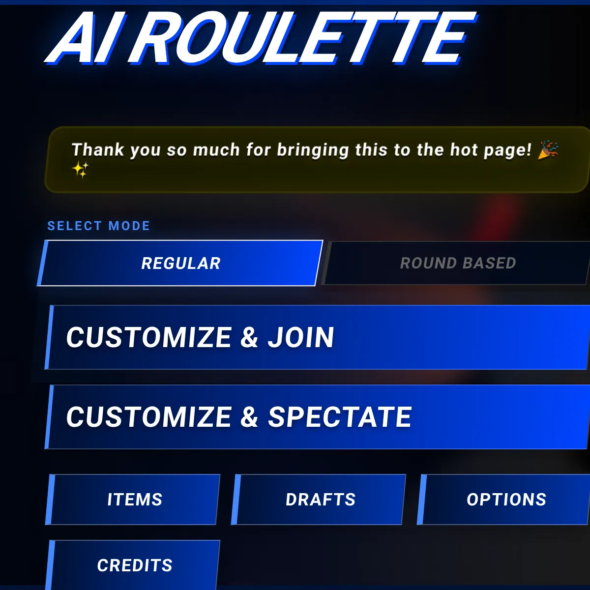 the project is loading