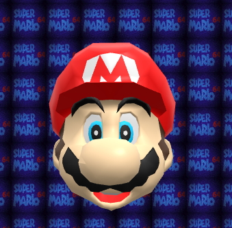 Stretch and Distort Mario's Head