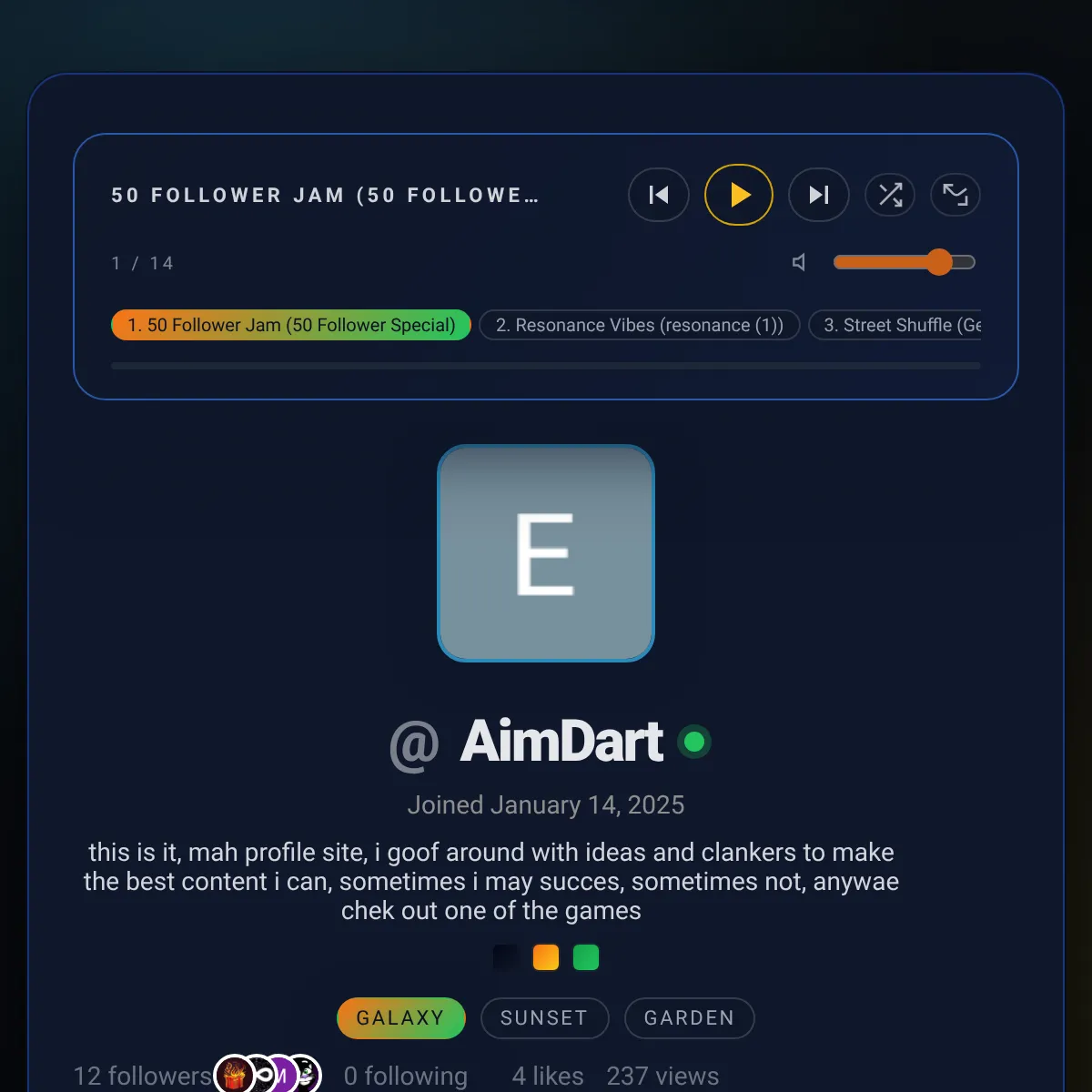 the project is loading