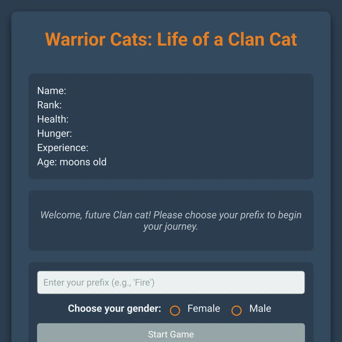 the project is loading