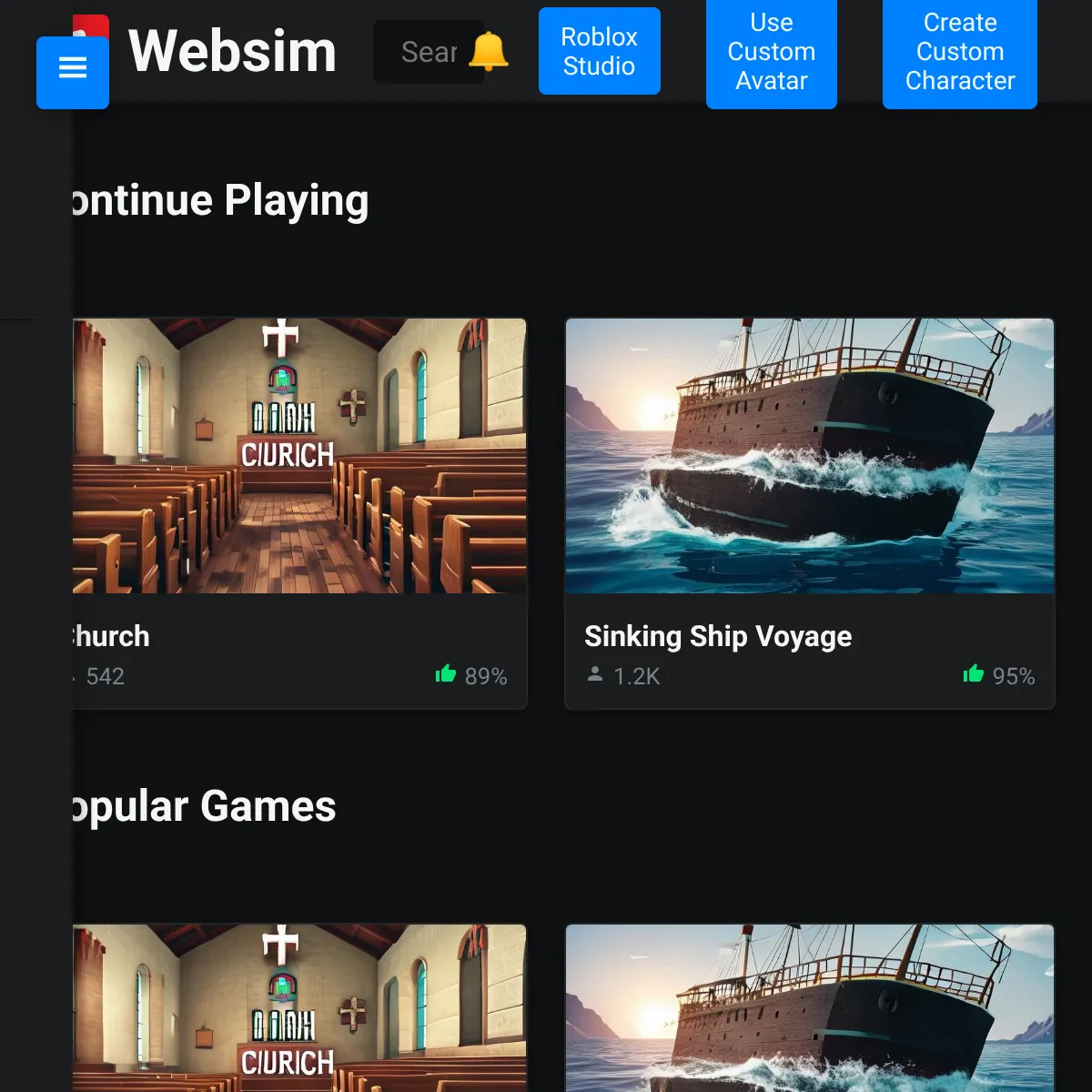 the project is loading