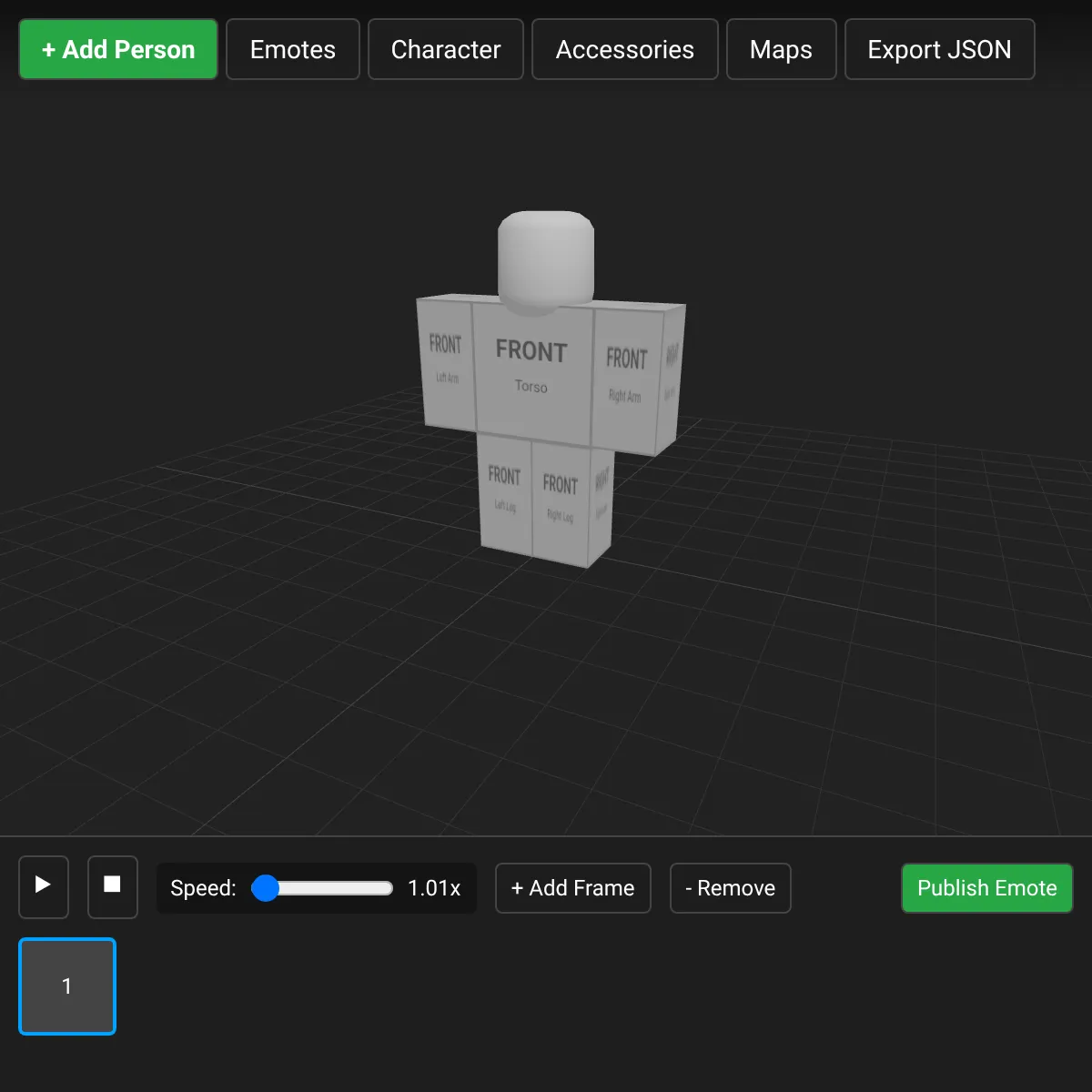 Roblox Animation Studio