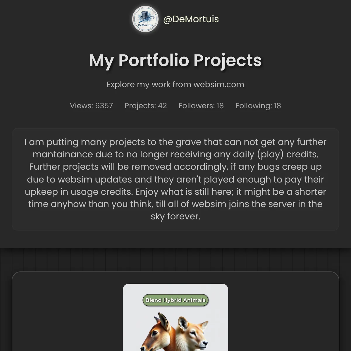 the project is loading