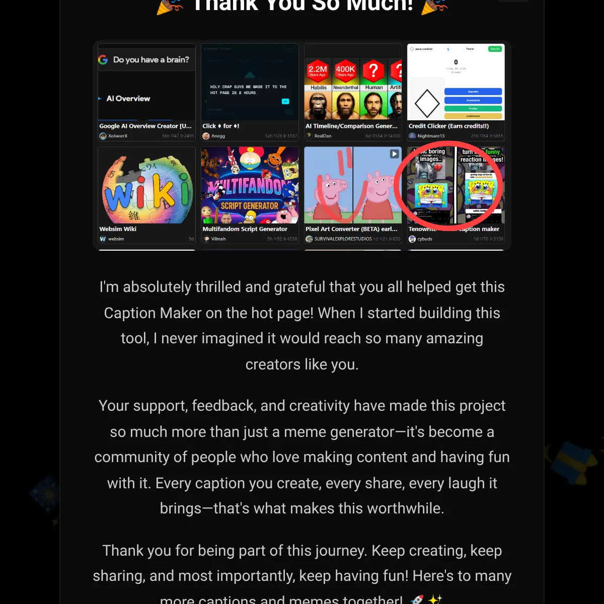 the project is loading