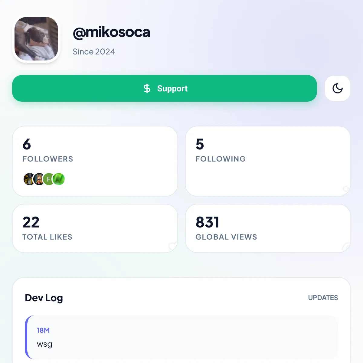 the project is loading