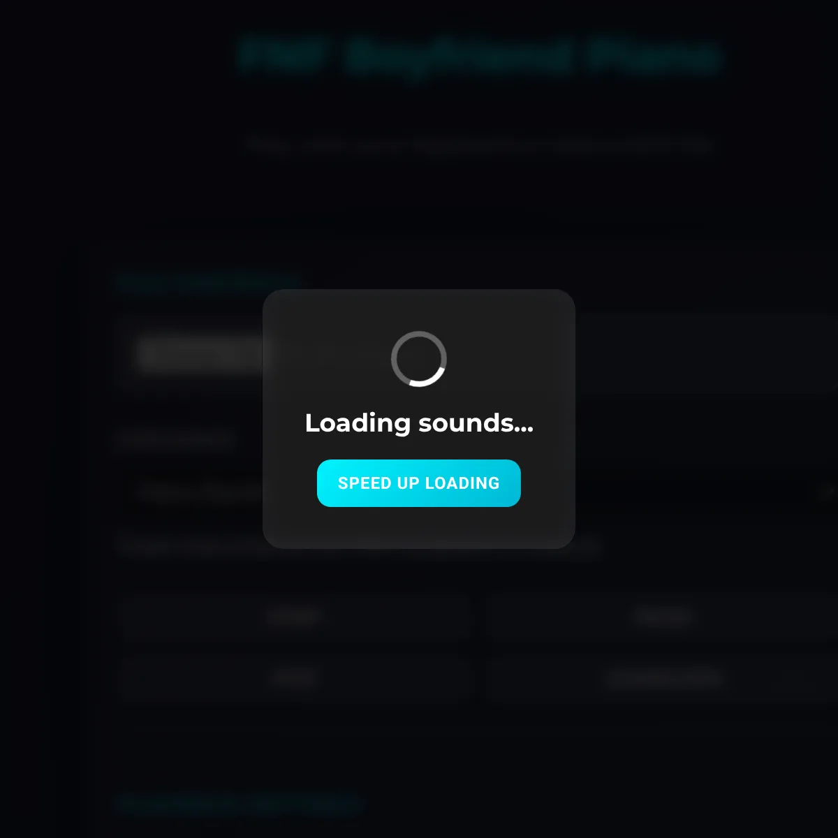 the project is loading
