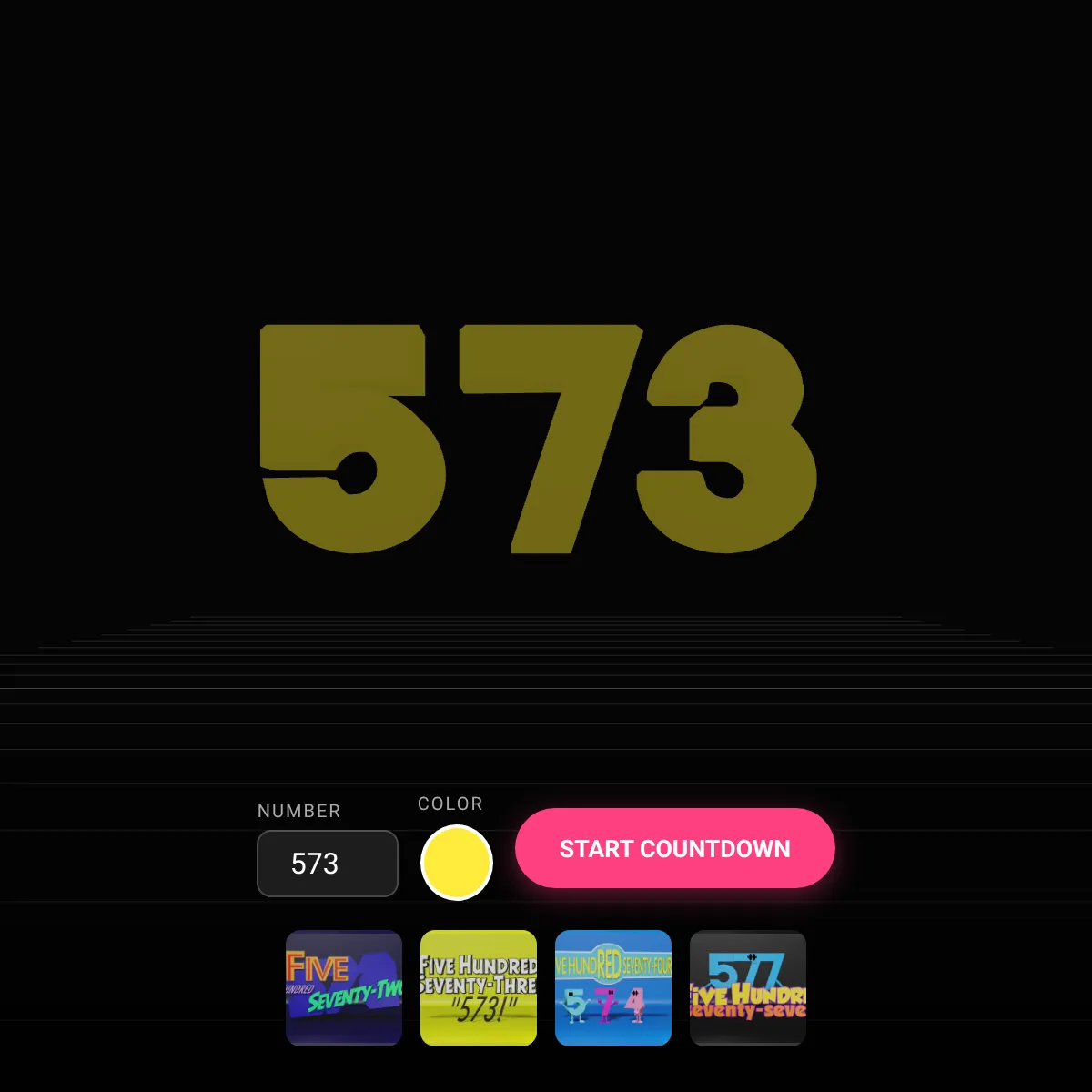 Gustavo's Logo Countdown Maker