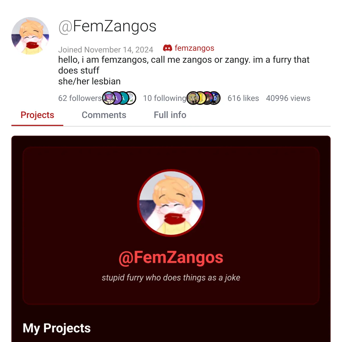 the project is loading