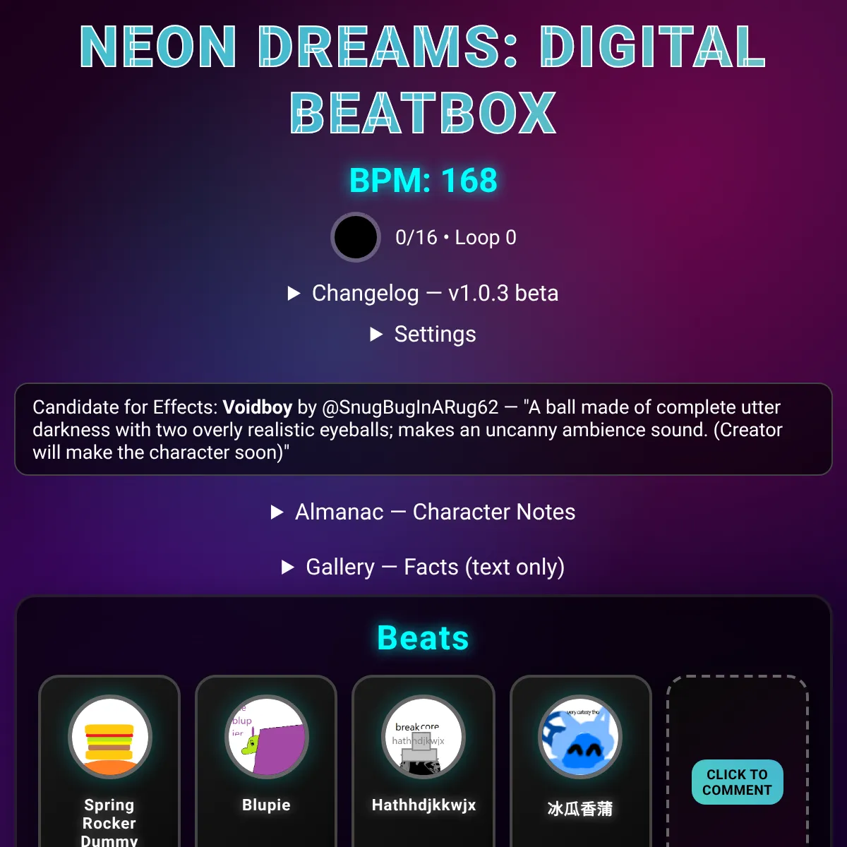 the project is loading