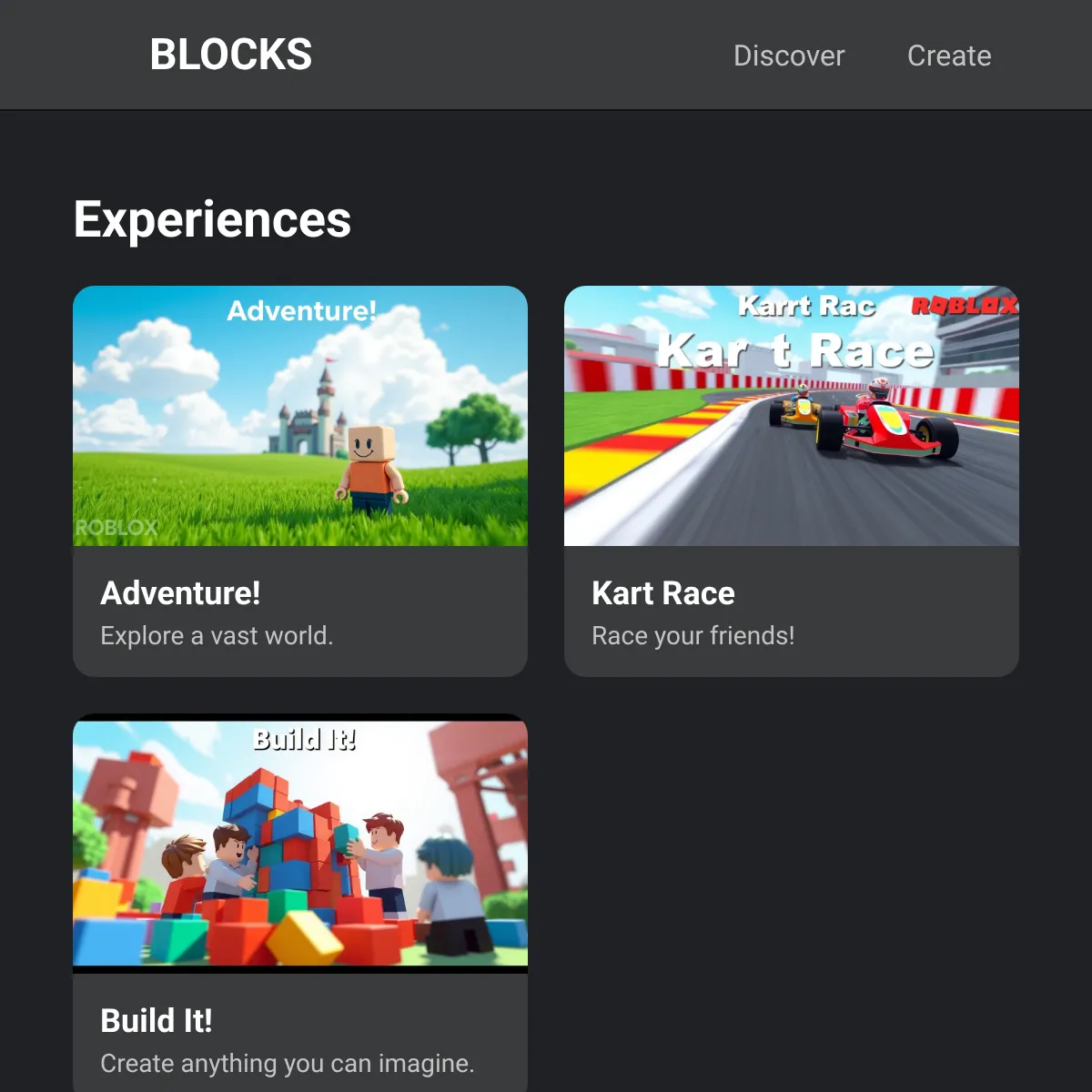 Blocks - A Roblox Replica