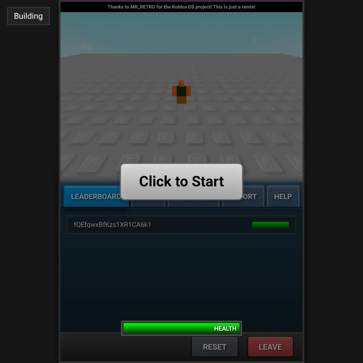 the project is loading