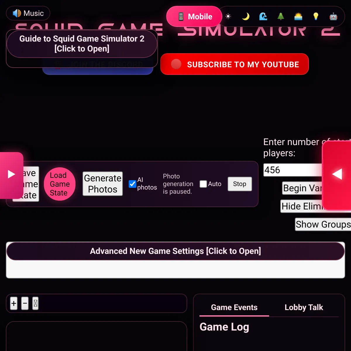 the project is loading