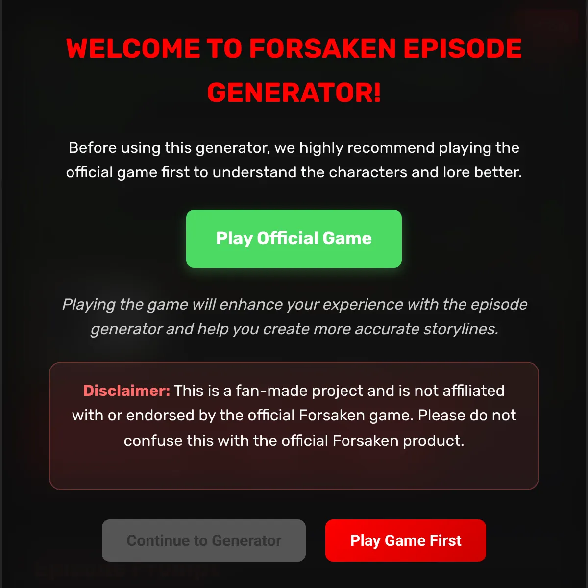 the project is loading