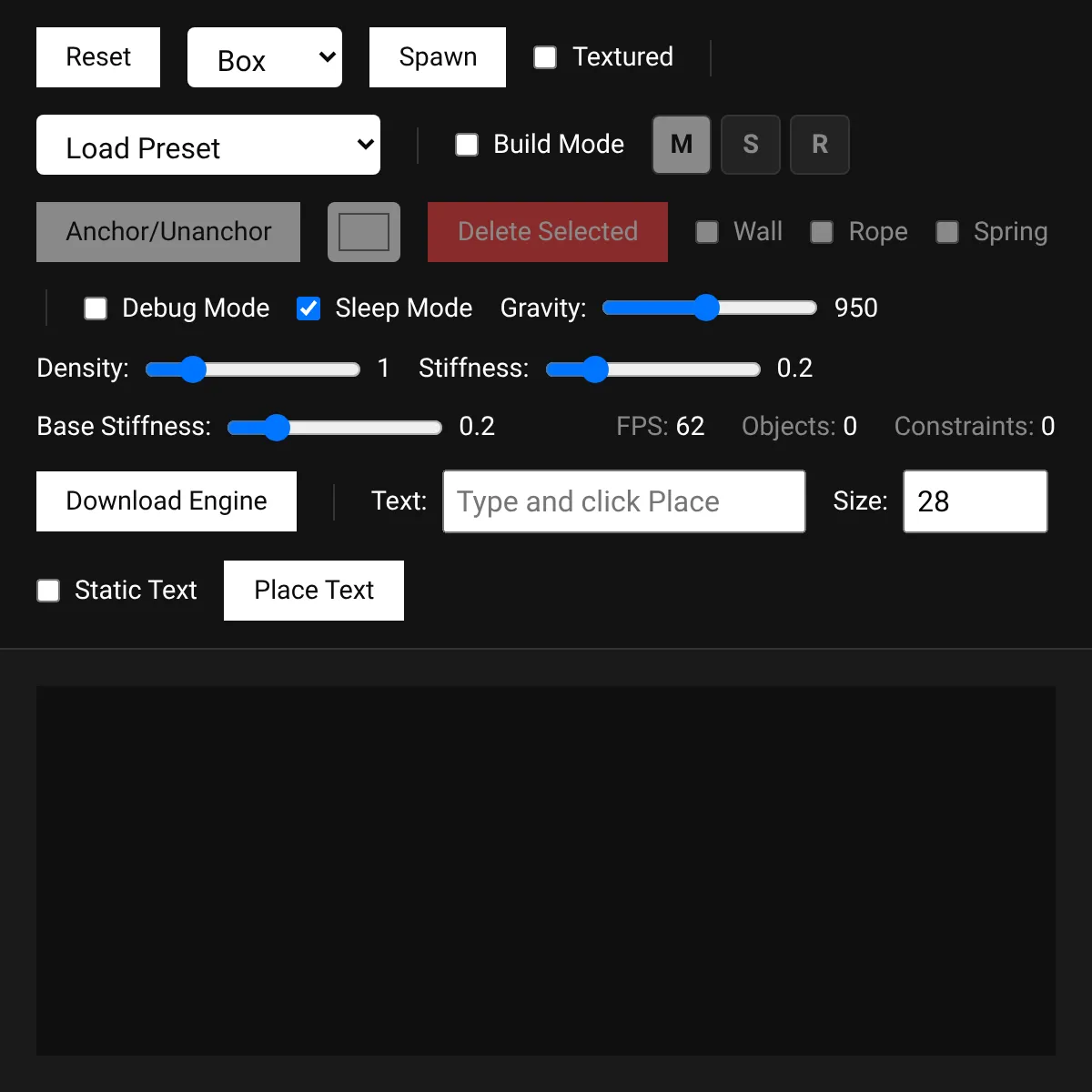 the project is loading