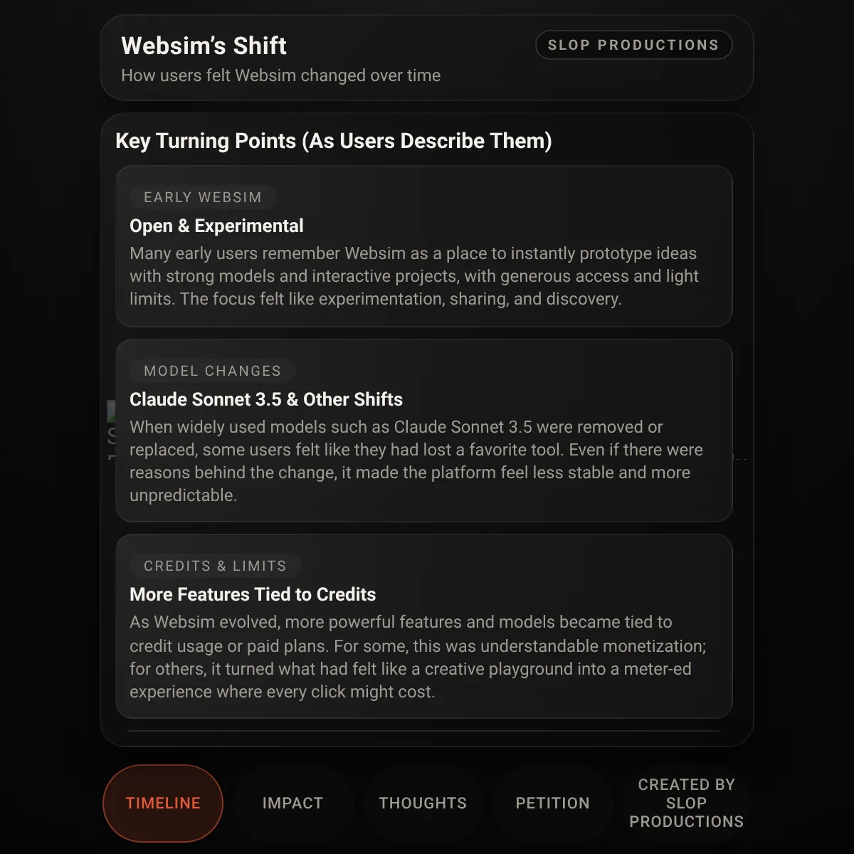 the project is loading